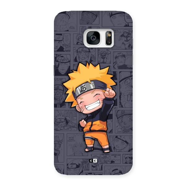 Cute Naruto Uzumaki Back Case for Galaxy S7 Edge