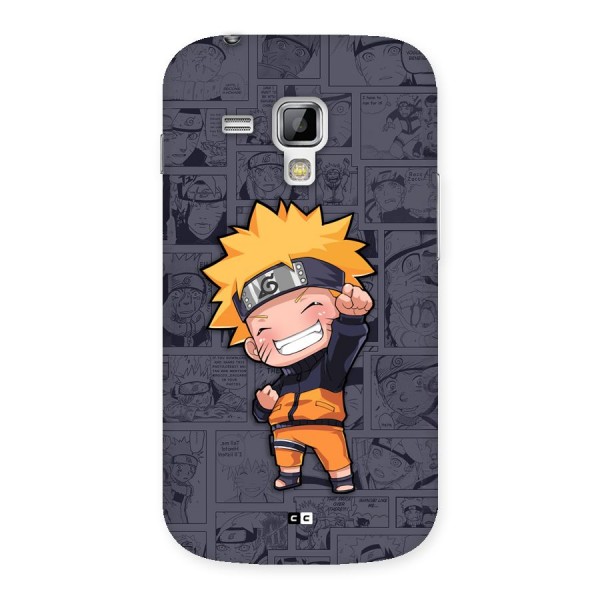 Cute Naruto Uzumaki Back Case for Galaxy S Duos