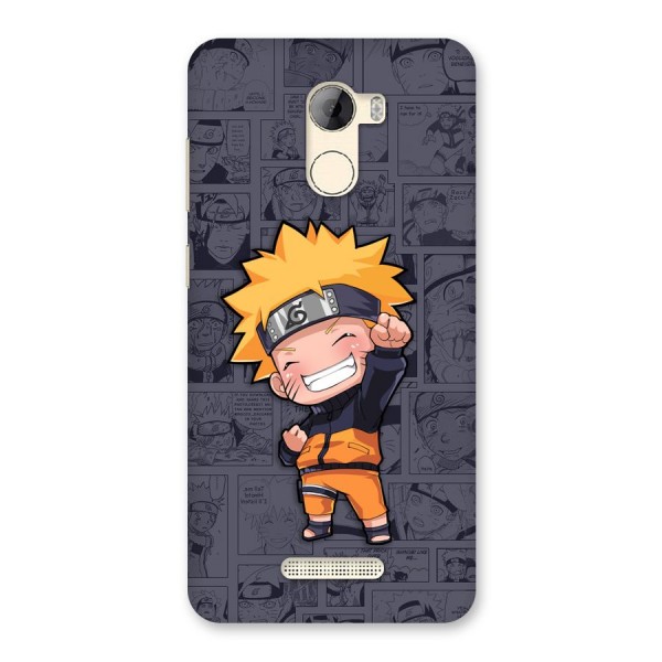 Cute Naruto Uzumaki Back Case for Gionee A1 LIte