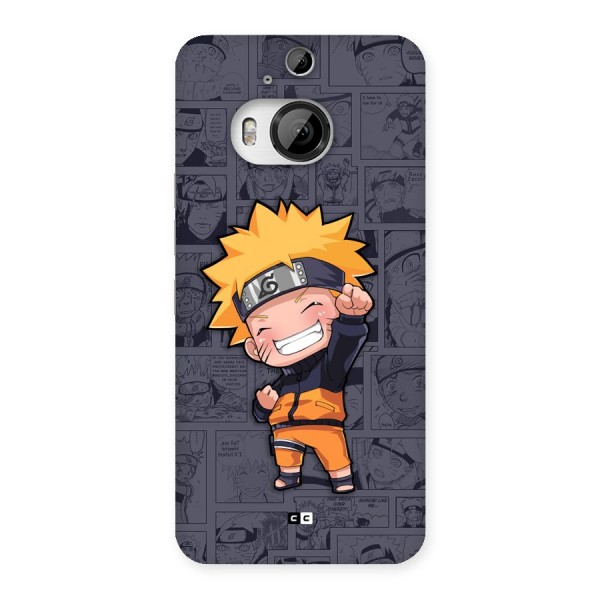 Cute Naruto Uzumaki Back Case for HTC One M9 Plus