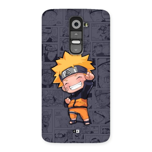 Cute Naruto Uzumaki Back Case for LG G2