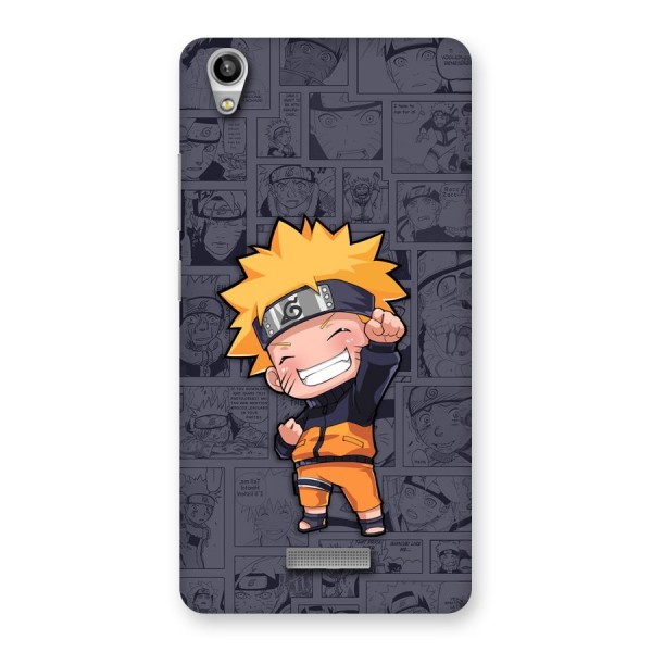 Cute Naruto Uzumaki Back Case for Lava Pixel V1