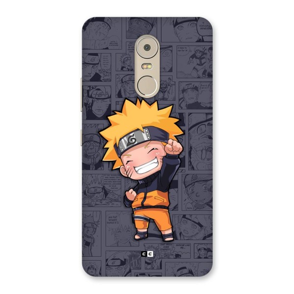 Cute Naruto Uzumaki Back Case for Lenovo K6 Note