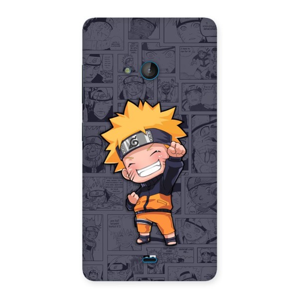 Cute Naruto Uzumaki Back Case for Lumia 540