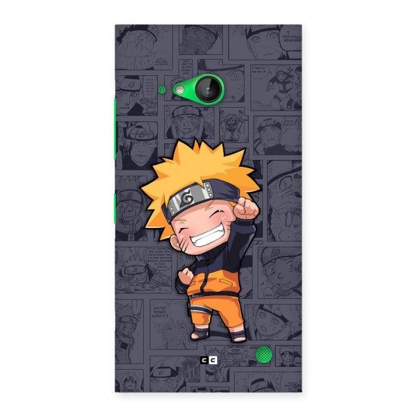 Cute Naruto Uzumaki Back Case for Lumia 730