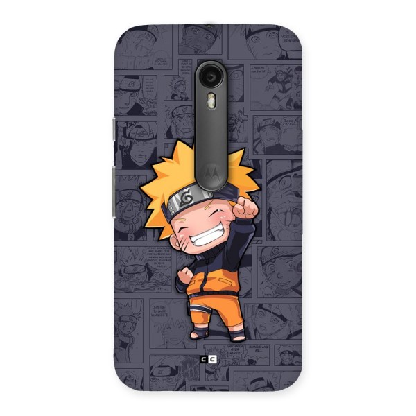 Cute Naruto Uzumaki Back Case for Moto G3