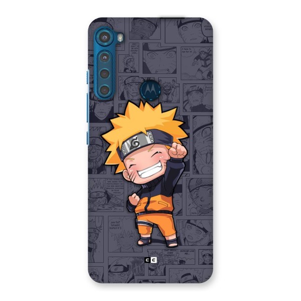 Cute Naruto Uzumaki Back Case for Motorola One Fusion Plus