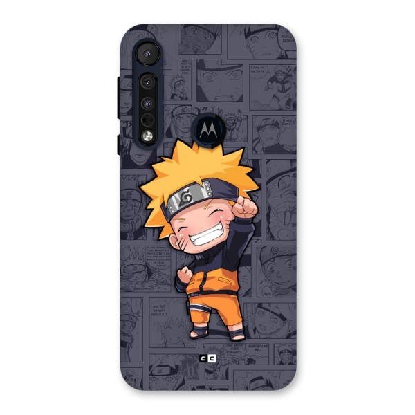 Cute Naruto Uzumaki Back Case for Motorola One Macro