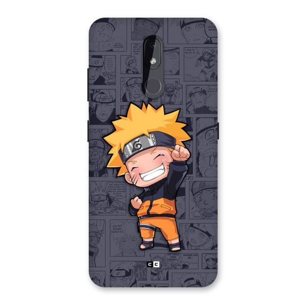 Cute Naruto Uzumaki Back Case for Nokia 3.2