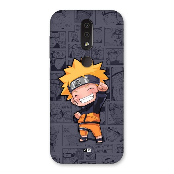 Cute Naruto Uzumaki Back Case for Nokia 4.2