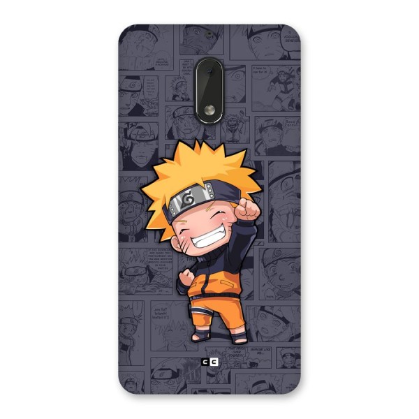 Cute Naruto Uzumaki Back Case for Nokia 6