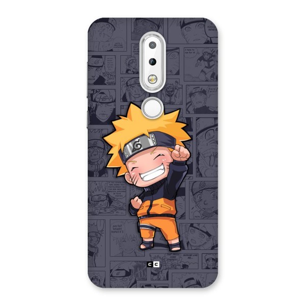 Cute Naruto Uzumaki Back Case for Nokia 6.1 Plus