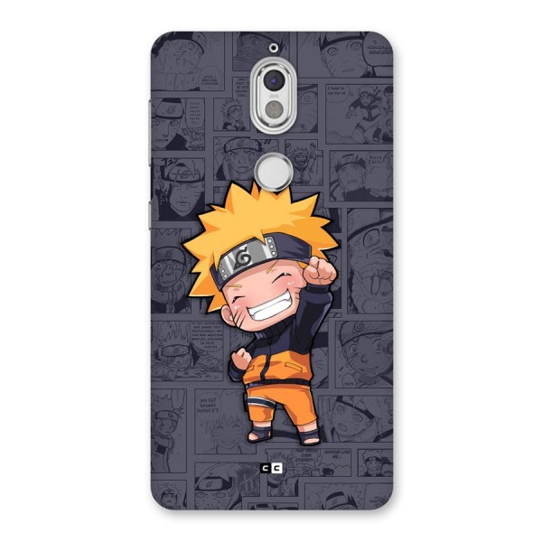 Cute Naruto Uzumaki Back Case for Nokia 7