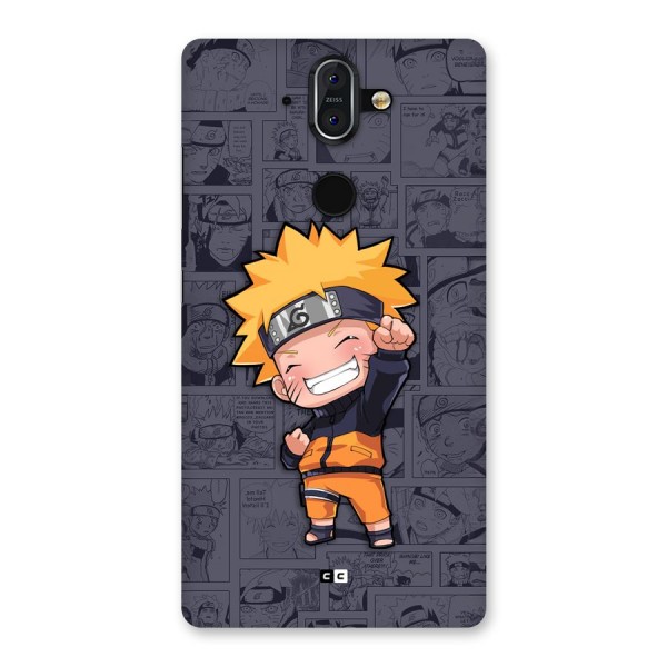 Cute Naruto Uzumaki Back Case for Nokia 8 Sirocco