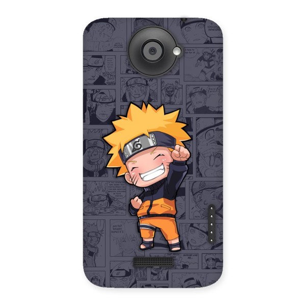 Cute Naruto Uzumaki Back Case for One X