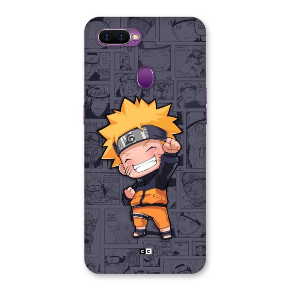 Cute Naruto Uzumaki Back Case for Oppo F9