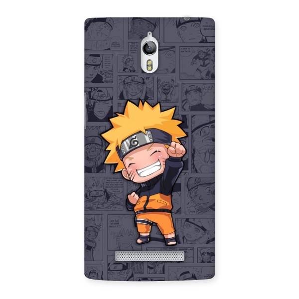 Cute Naruto Uzumaki Back Case for Oppo Find 7