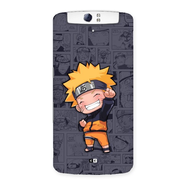 Cute Naruto Uzumaki Back Case for Oppo N1