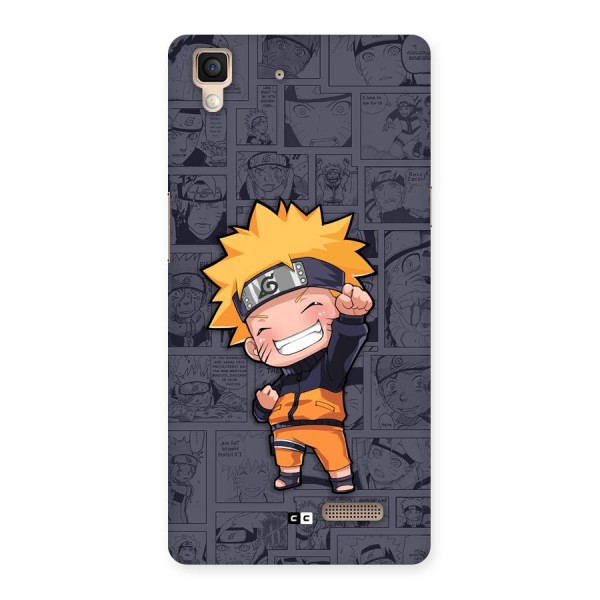 Cute Naruto Uzumaki Back Case for Oppo R7