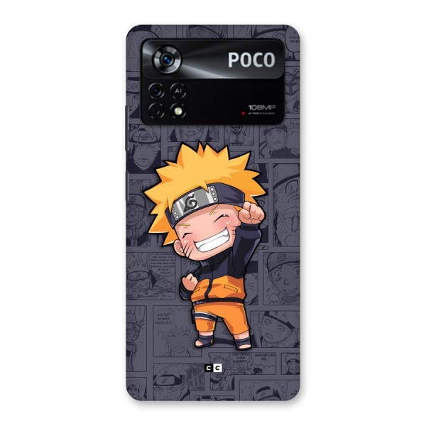 Cute Naruto Uzumaki Back Case for Poco X4 Pro 5G
