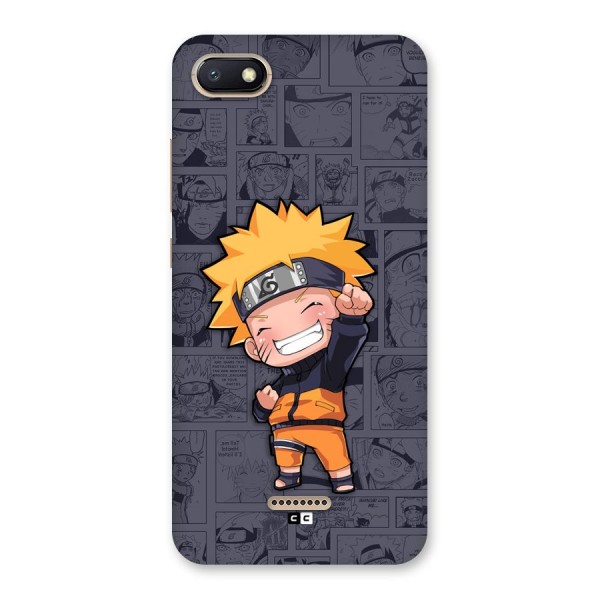 Cute Naruto Uzumaki Back Case for Redmi 6A