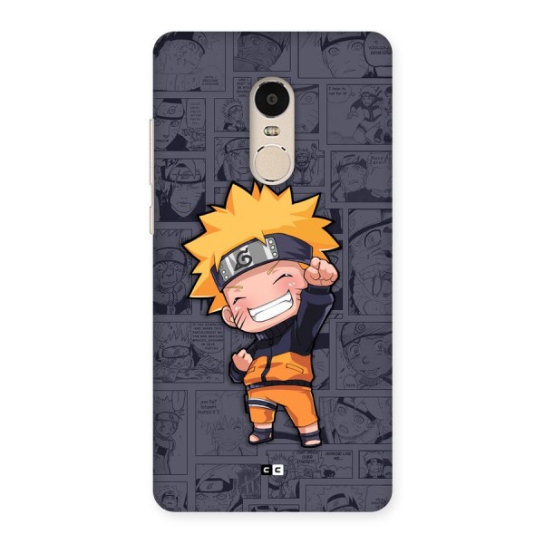 Cute Naruto Uzumaki Back Case for Redmi Note 4