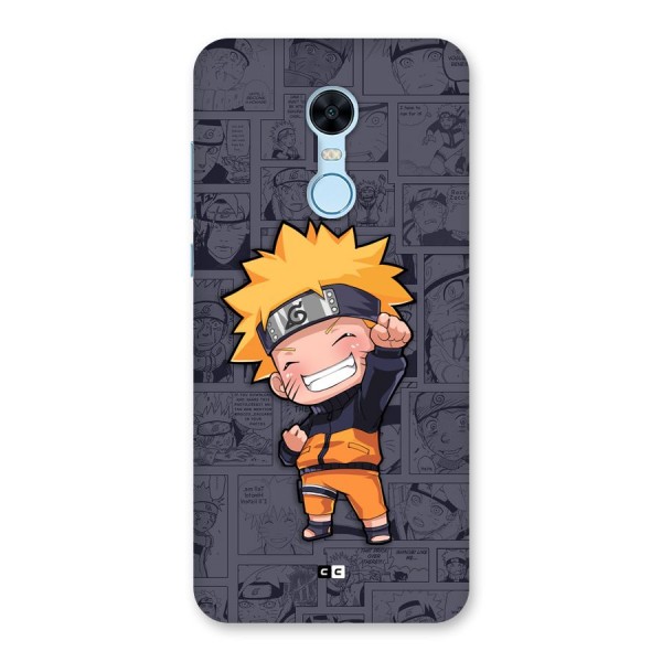 Cute Naruto Uzumaki Back Case for Redmi Note 5