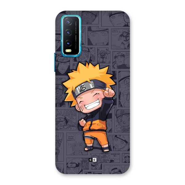 Cute Naruto Uzumaki Back Case for Vivo Y12s