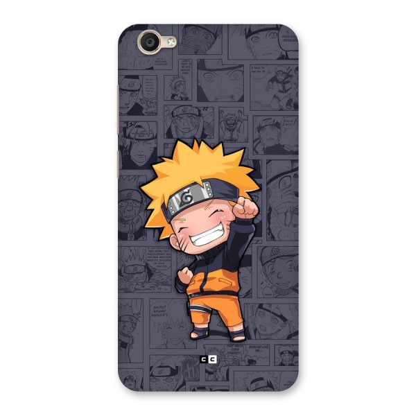 Cute Naruto Uzumaki Back Case for Vivo Y55L