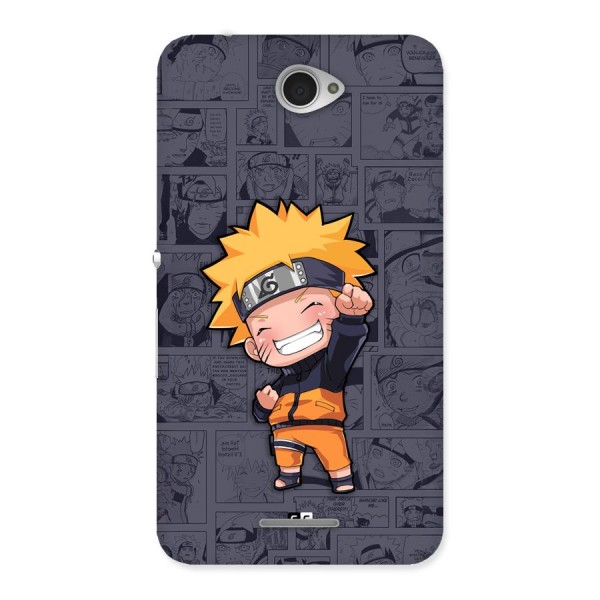 Cute Naruto Uzumaki Back Case for Xperia E4