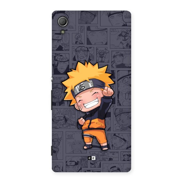 Cute Naruto Uzumaki Back Case for Xperia Z3 Plus