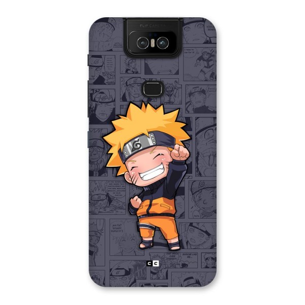 Cute Naruto Uzumaki Back Case for Zenfone 6z