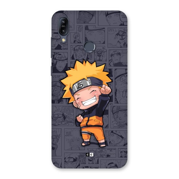 Cute Naruto Uzumaki Back Case for Zenfone Max M2