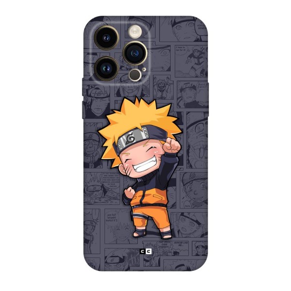 Cute Naruto Uzumaki Back Case for iPhone 14 Pro Max