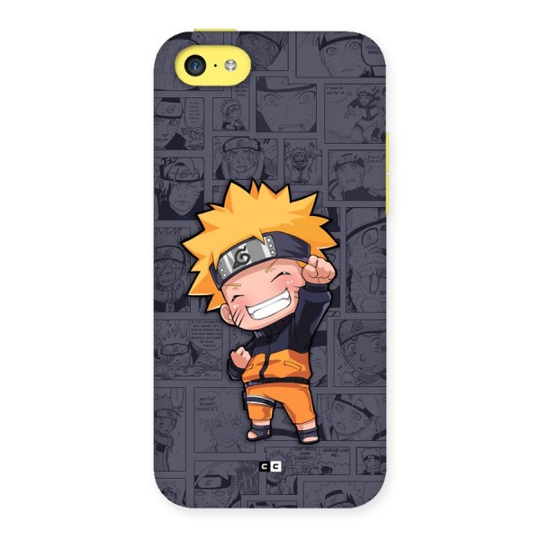 Cute Naruto Uzumaki Back Case for iPhone 5C