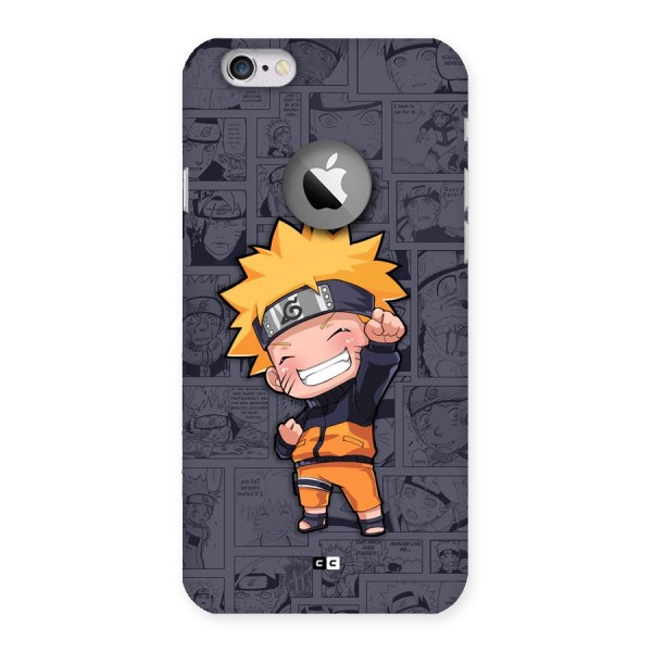 Cute Naruto Uzumaki Back Case for iPhone 6 Logo Cut
