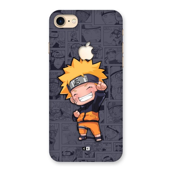 Cute Naruto Uzumaki Back Case for iPhone 7 Apple Cut