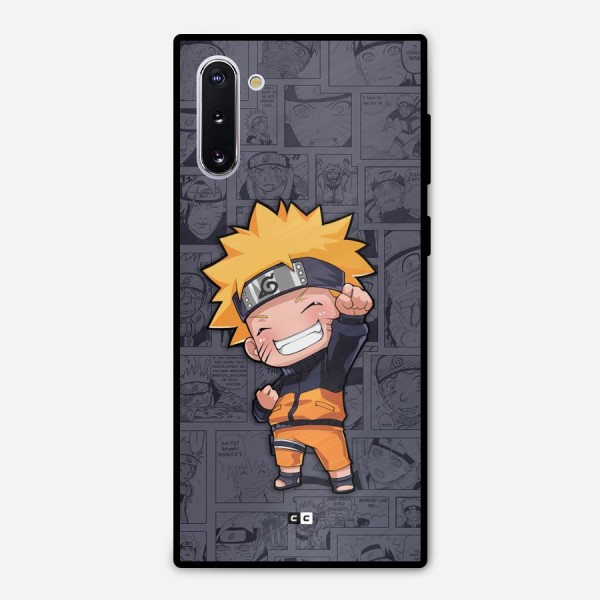 Cute Naruto Uzumaki Metal Back Case for Galaxy Note 10