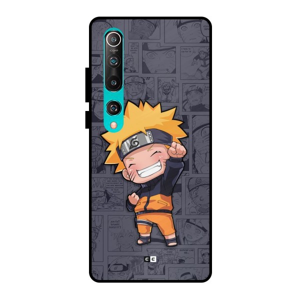 Cute Naruto Uzumaki Metal Back Case for Mi 10