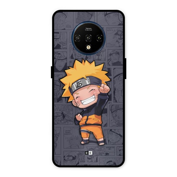 Cute Naruto Uzumaki Metal Back Case for OnePlus 7T