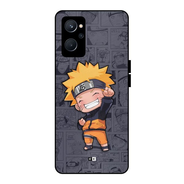 Cute Naruto Uzumaki Metal Back Case for Realme 9i 5G