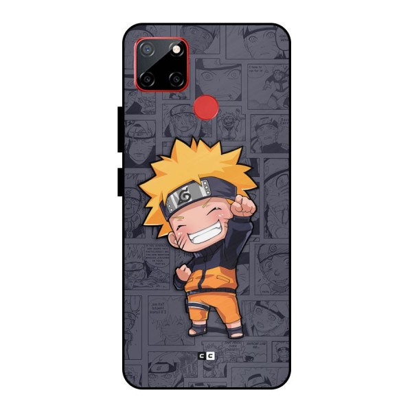 Cute Naruto Uzumaki Metal Back Case for Realme C12