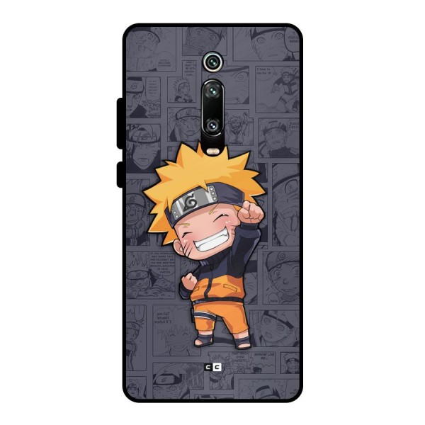 Cute Naruto Uzumaki Metal Back Case for Redmi K20 Pro