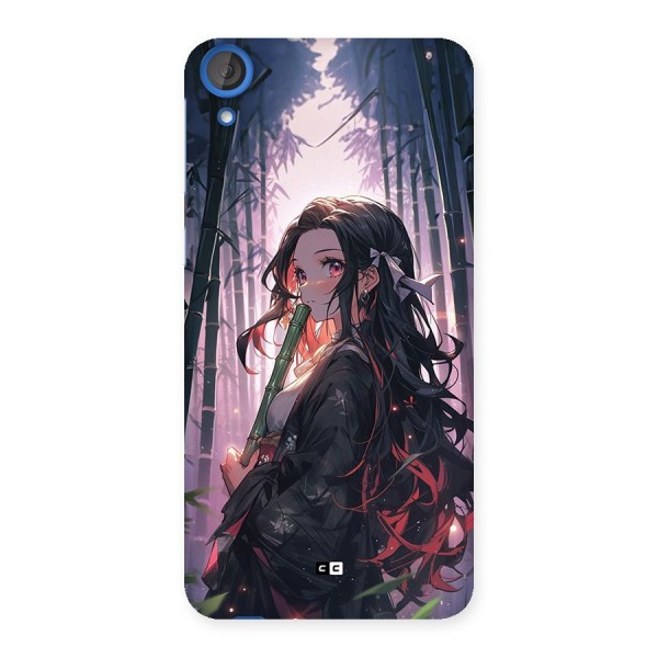 Cute Nezuko Back Case for Desire 820