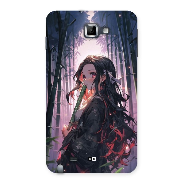 Cute Nezuko Back Case for Galaxy Note