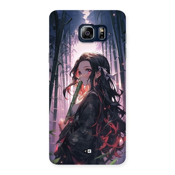 Cute Nezuko Back Case for Galaxy Note 5