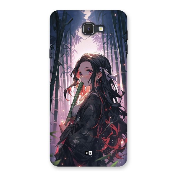 Cute Nezuko Back Case for Galaxy On7 2016