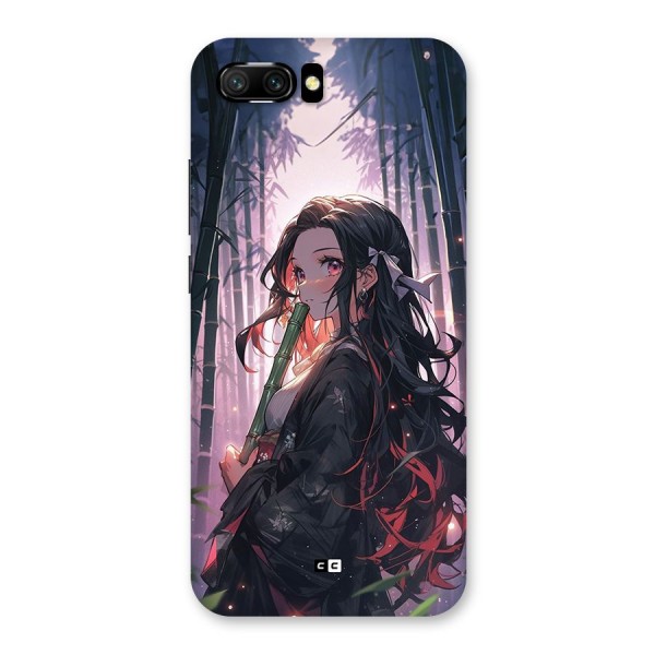 Cute Nezuko Back Case for Honor 10