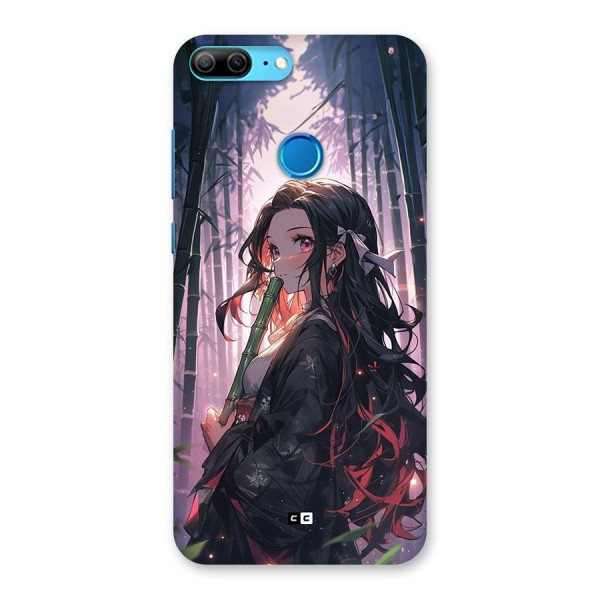 Cute Nezuko Back Case for Honor 9 Lite