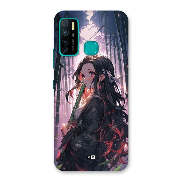 Cute Nezuko Back Case for Infinix Hot 9 Pro